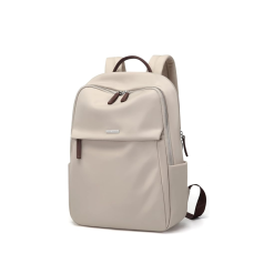Womens Laptop Backpack (Beige)