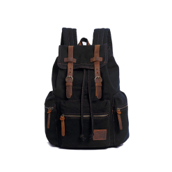 Mens Vintage Backpack (Black)